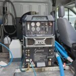 Cleaning Van with Truck Mount